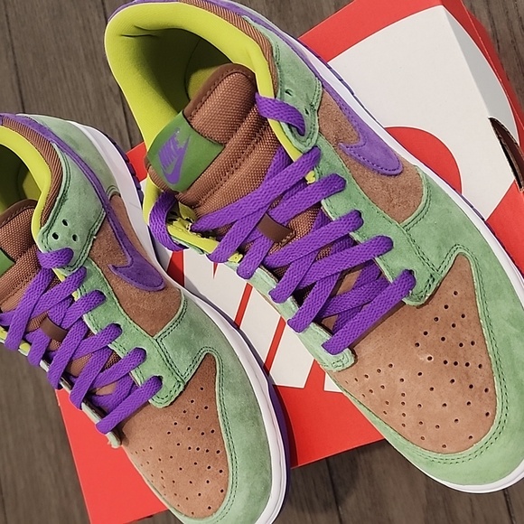 Nike Dunk Low SP - Veneer/Deep Purple - NEW IN BOX - men's sz. 11 - Picture 4 of 14